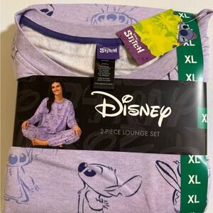 Disney Stitch Kids Pajama Set - Lavender